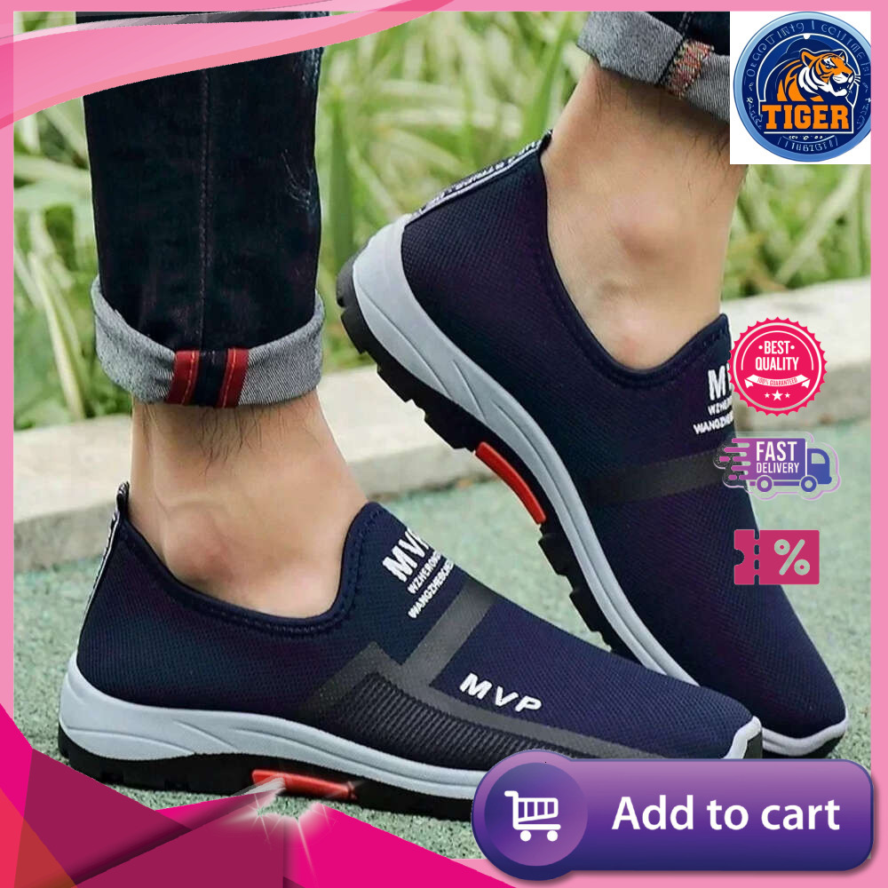 Ddmytiger Mesh Walking Summer Lightweight Men Running Shoes Fashion Casual Sneakers Breathable Slip On Loafers Zapatillas Hombre Outdoor Shoes
