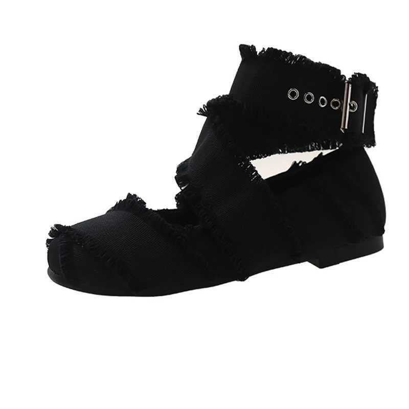 Flats Women Ballet Dance Shoes Designer Cozy Dress Womans Sandals Summer 2025 Fashion Brand Elegant Classic Womens Shoes M250512