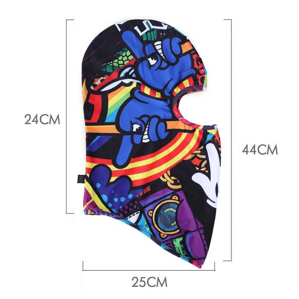 Outdoor Sports Balaclava UV Protection Breathable Riding Motorcycle Face Mask Cover Headgear Men Women Cycling Neck Face ShieldW250512