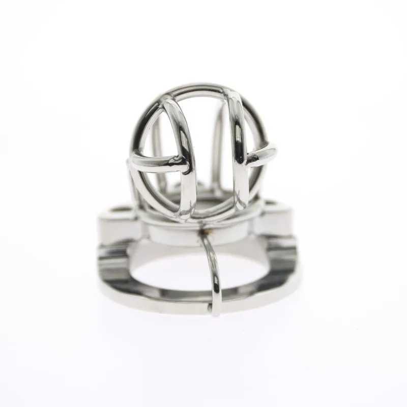 2-IN-1 BALL STRETCHER COCK CAGE COCK in cock Cage metal Chastity Belt bdsm Fetish Hot Penis in ball sex toys 2019 W250512