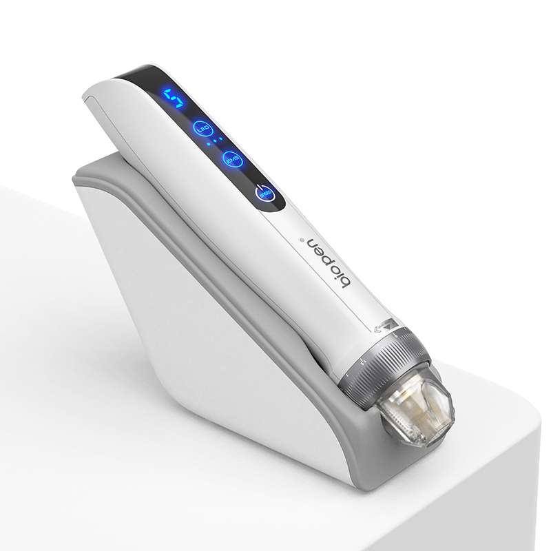 Professional Dermapen EMS Microneedling Pen Bio Pen Q2 Needles 9 14 Pins 25 Pin Disposable Cartridge Electroporation Derma Pen LED Light Therapy Skin 