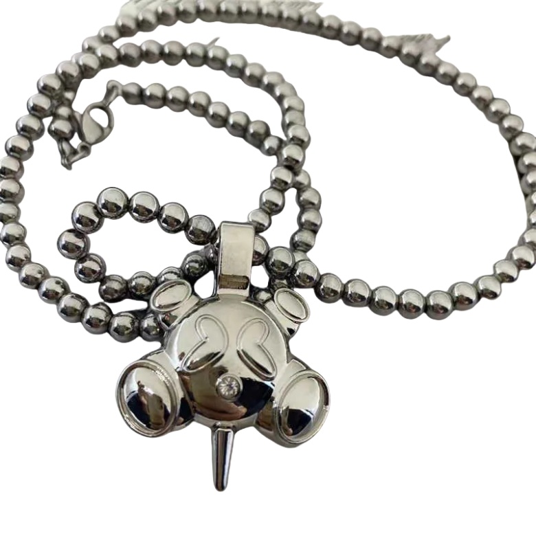 tennis necklace designer necklaces Pendant Simple Fashion Jewelry Real 100% 925 Sterling Silver 14K Gold Solitaire Gemstones Women Beach Clavicel Neck