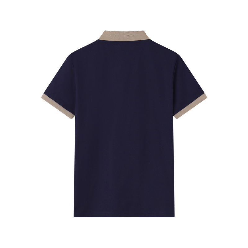 Polo shirt men's breathable lapel T-shirt commuting short sleeved breathable quick drying clothes