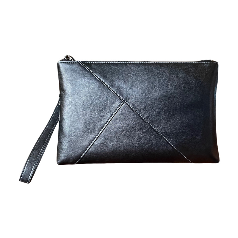 Designer Handbags Large Capacity Brown Wallet Business Casual Handbags Fashion Men's Premium Black Clutch Bag