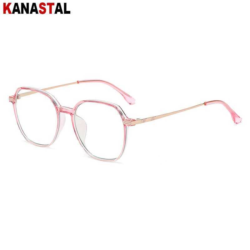 Women CR39 Optic Lenses Reading Glasses Prescription Myopia Eyewear Men Blue Light Blocking Computer Metal TR90 Eyeglasses Frame W250513