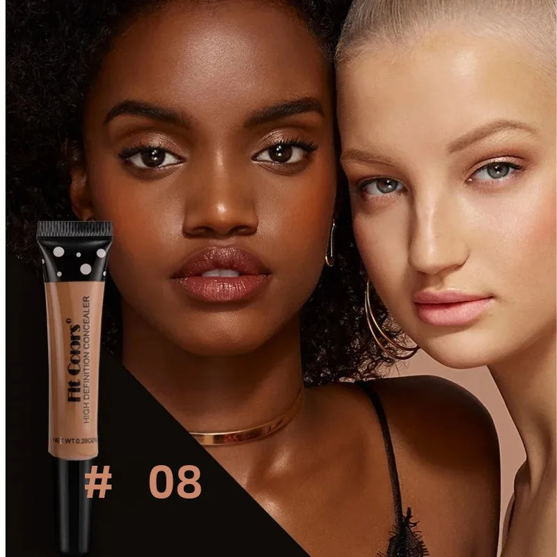 Fit Colors 8 Color Concealer Flexible Liquid Foundation Covering Dark Circles And Spots Face Makeup Concealer 250512