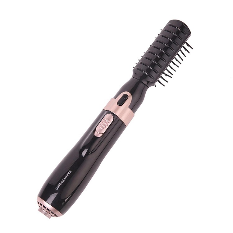 Multifunctional Hot Air Comb With Four In One Negative Ion Dry And Wet Hair Dryer Straightener Curling Iron And Blow Dryer Comb