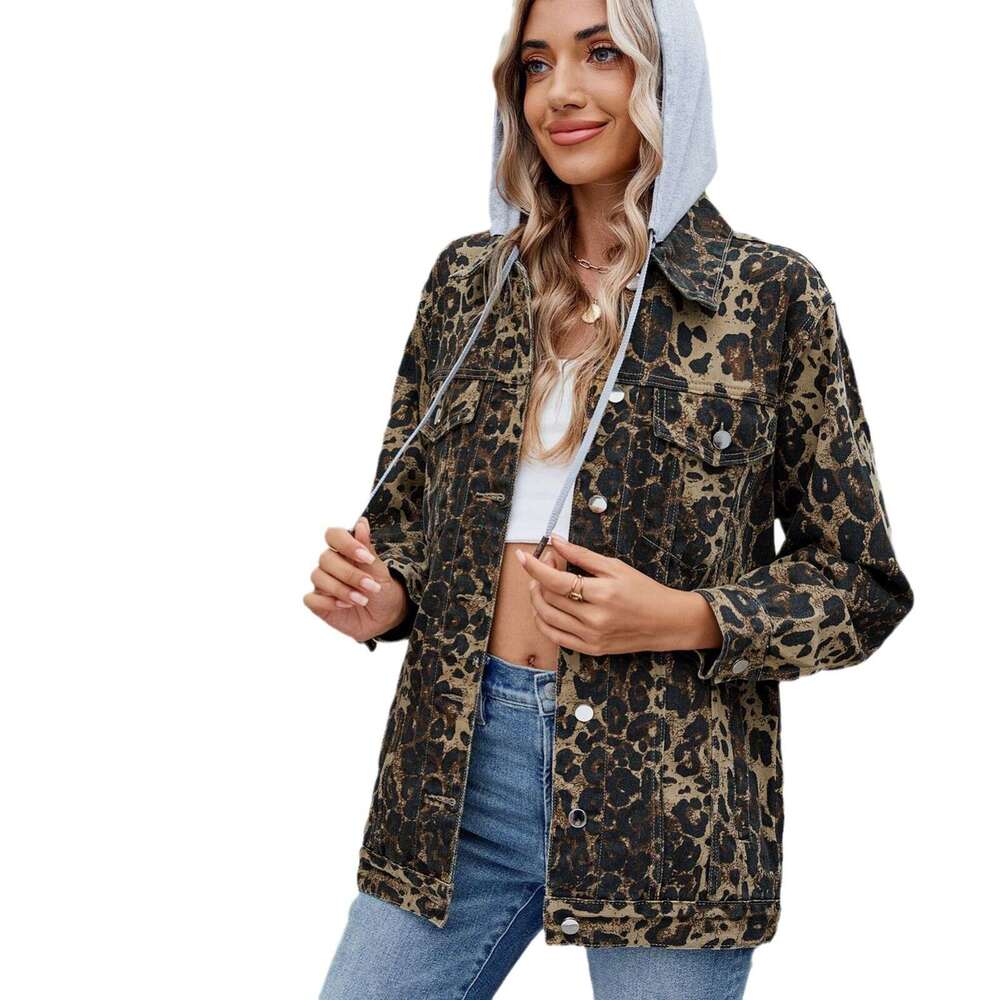 European and American versatile retro classic loose denim jacket top, women's 2025 new casual fashion trend clothing