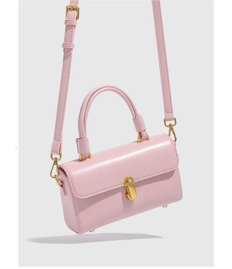 Soft New Trend Small Shoulder Crossbody Bags For Hobo 2024 Brand Designer Women Handbags Kawaii Totes Fashion Pink