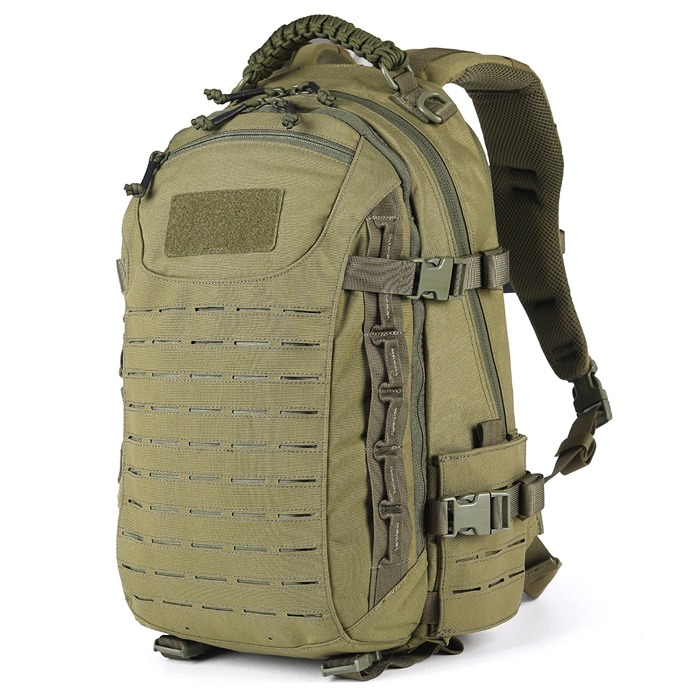 VOTAGOO Tactical Equipment Dragon Egg Bags Waterproof Camouflage Activities Camping Laser Cut Outdoor Nylon 30L Tactical Backpack