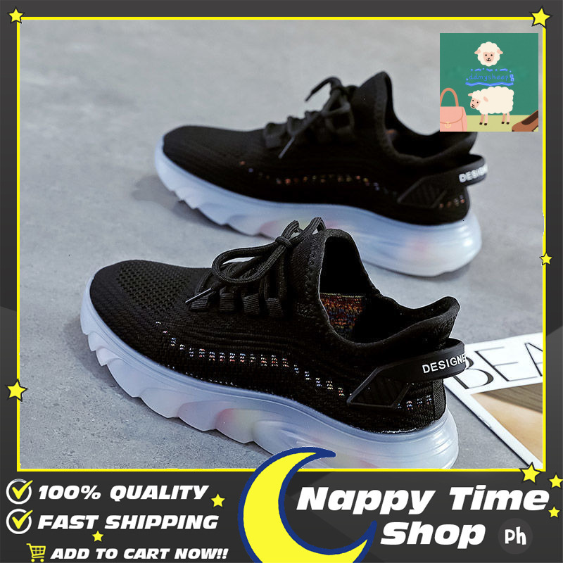 Ddmysheep Ddmysheep New Breathable Casual Jelly Bottom Coconut Student Running Women S Sports Shoes Outdoor