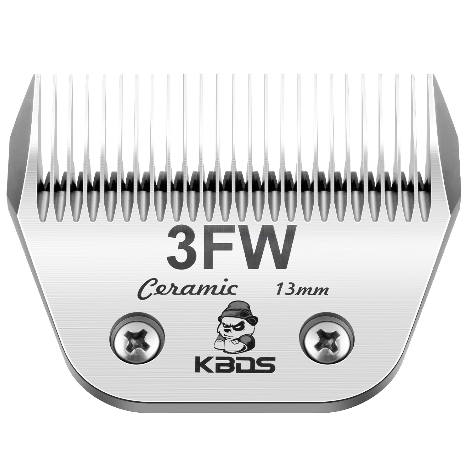 KBDS Detachable Ceramic Wide 3FW Blade for Dog Grooming Cuts Length(1/2" - 13mm) Compatible with Most Andis, Oster, Wahl A5 Clippers(Customizable