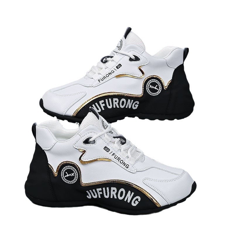 Autumn Sports For Men And Women New Tiktok Thickened Small Casual Shoes White Lovers Dad Fashion Shoes Ddmysaturn