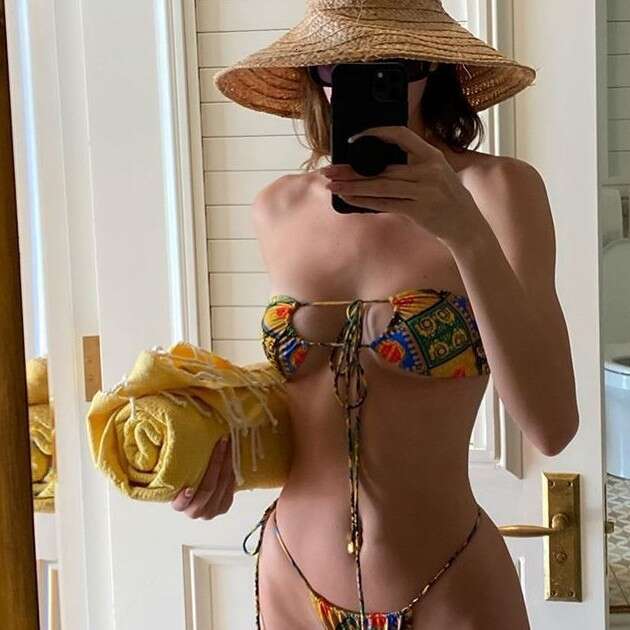 Pucci Bathing Suit Women's Swimwear Vintage One Piece Swimsuit Designer Bathing Suit Beach Dress Drawstring Single Series Bikini Split Kj01 Tight
