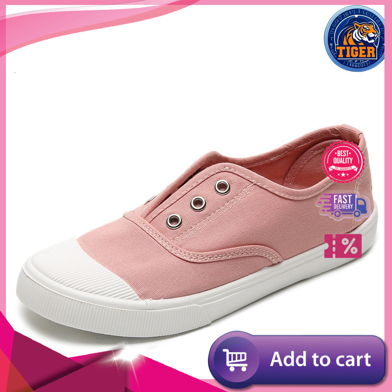 Ddmytiger Summer New Style Lazy Canvas Women S Versatile White Cloth Flat Casual Board Shoes Outdoor Shoes