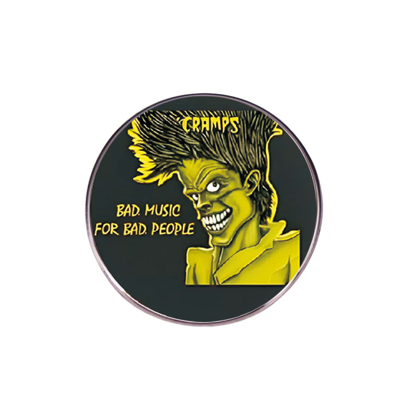 Anime pin Anime badge cartoon enamel pin Halloween dark pin badge horror scary gothic japanese game tv movie film pin science fiction badges accessory P85