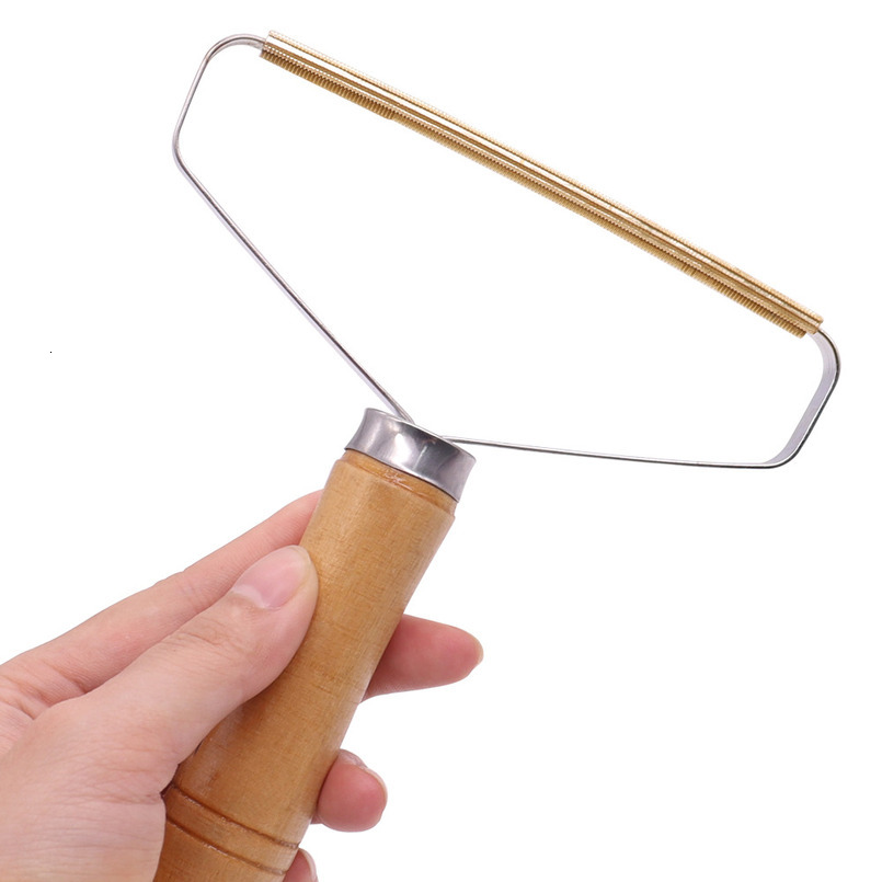 Pet Supplies Dog Grooming Wooden Handle Pet Cleaner Products Carpet Scraper Cat Brush Hair Removal Tool