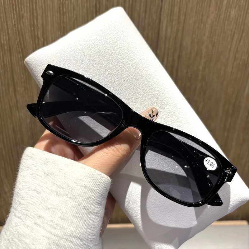 2025 New High Quality Reading Glasses Presbyopia Glasses Sunglasses 2-in-1 Sunshade Eye Protection Fashionable Ultra Light W250513