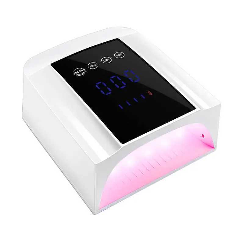 Portable UV Light for Nails Cordless UV Nail Dryer Rechargeable Led Heart Diamond Nail Lamp 7800mah Battery W250513