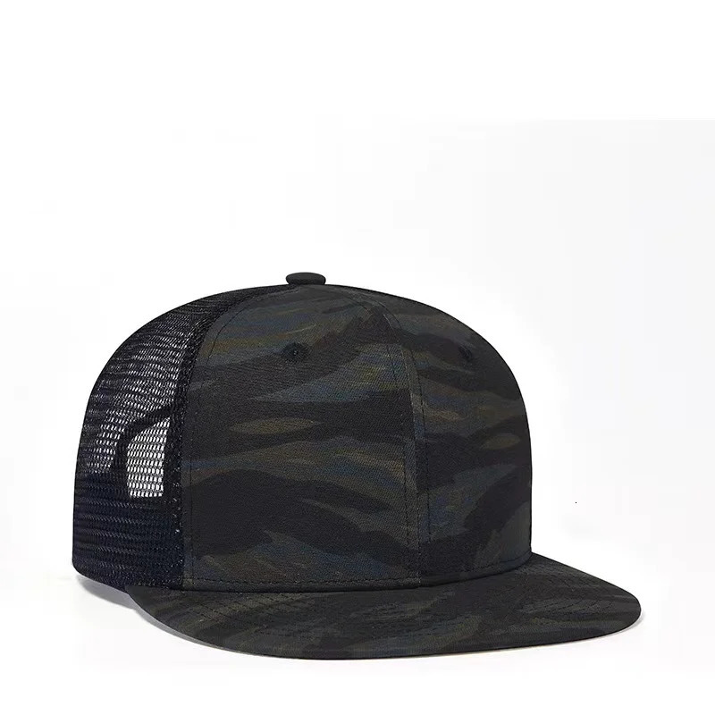 Fashion Camouflage mesh cap Cotton Hats flat Trucker caps Spring Summer Men Women Baseball Cap sun hats gorras 250512