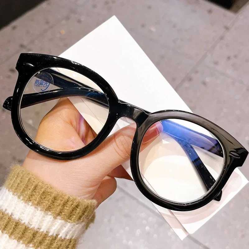 Vintage Clear Lens Myopia Glasses Men Women Classic Minus Diopter Eyewear Fashion Retro Computer Prescription Eyewear Degree-4.0 W250513