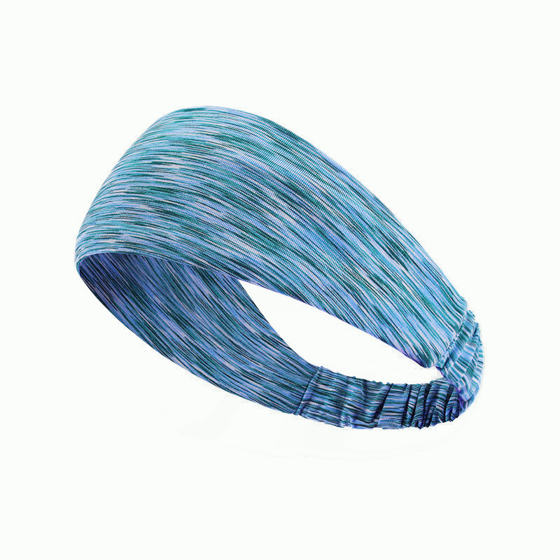 new sports headband outdoor running fitness yoga sweatabsorbing hair band colored mens and womens headscarves antiperspirant belt