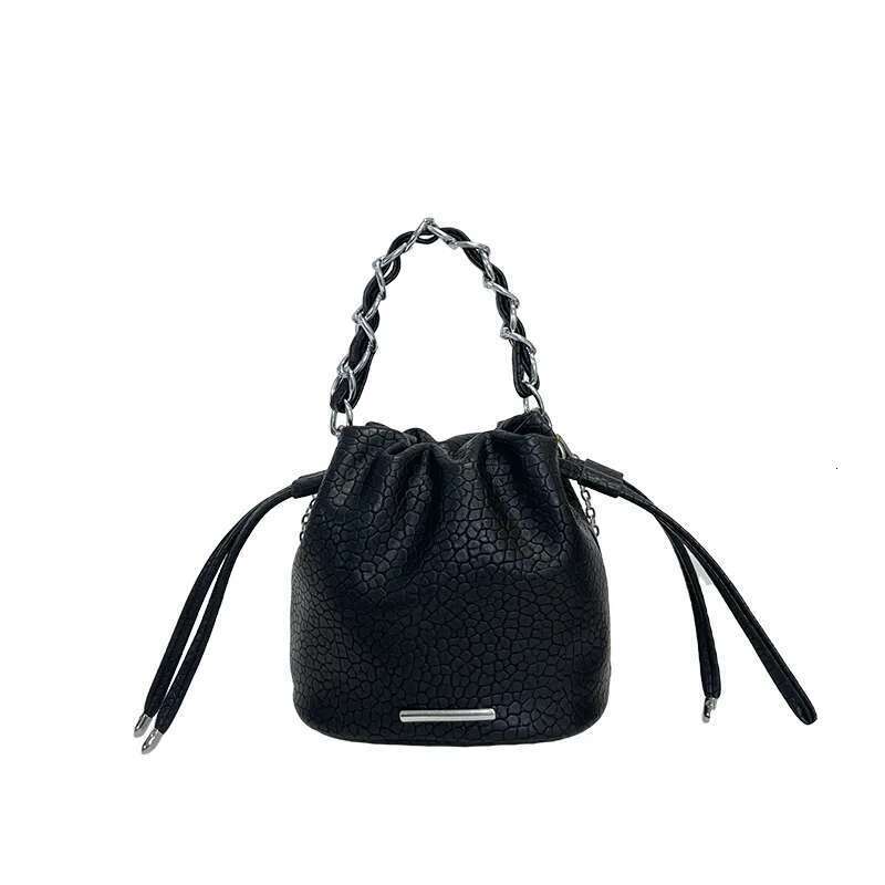 2025 Women's Bucket Bag, Minimalist Crossbody Shoulder Purse With Chain Strap, Chic Versatile Everyday Bag