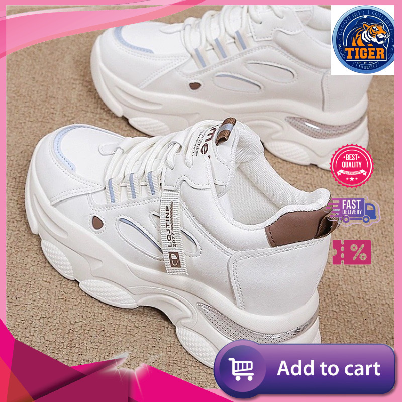 Ddmytiger Dad Women S New Soft Bottom Anti Slip Versatile Fashion Comfortable Sports And Leisure Shoes With Increased Height For Outdoor Shoes