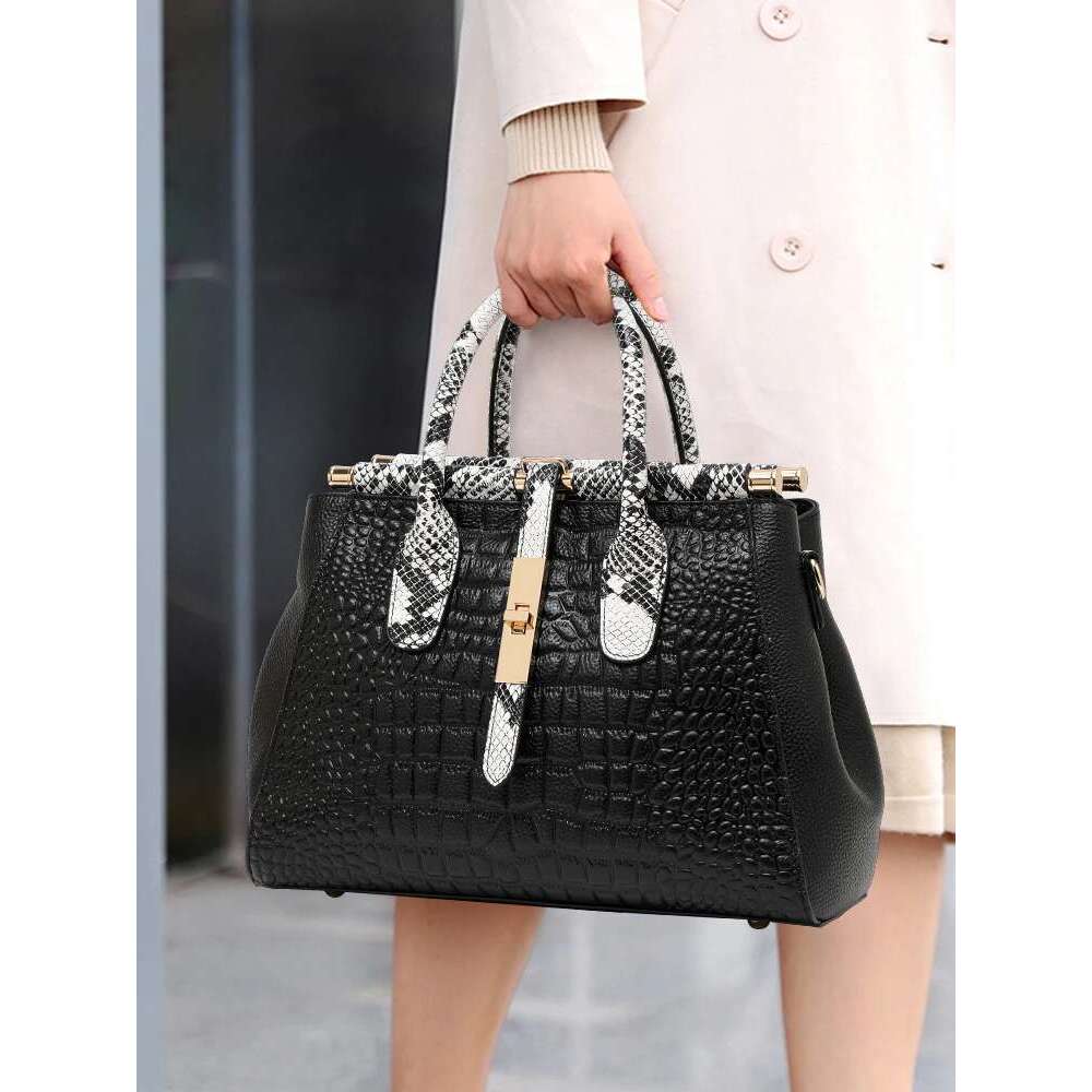 2025 New Model Large Capacity Genuine Leather Women's Bag Premium Exuding Elegant Gracefulness