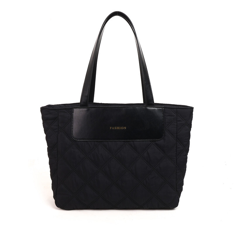 New Style Free Delivery Designer Bag Autumn And Winter Large Capacity Class Commuting High End Tote Women's New Down Texture Niche Versatile Sing