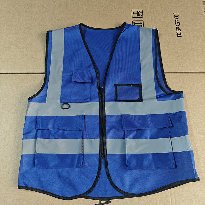 High Visibility Working Safety Construction Warning Reflective Traffic Work Vest Green Reflect Safe Clothing Men's Vests