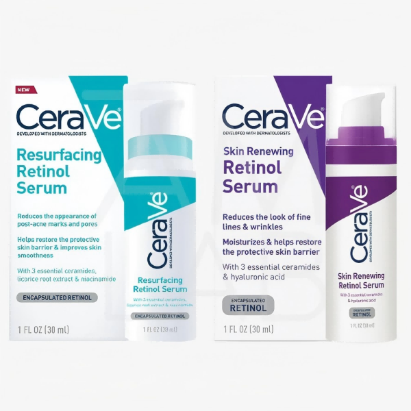 30ml Ceraves Skin Serum Face Essence Cream for Smoothing Fine Lines Moisturizing Hydrating Skin Renewing Resurfacing Retinol Serum Lotion