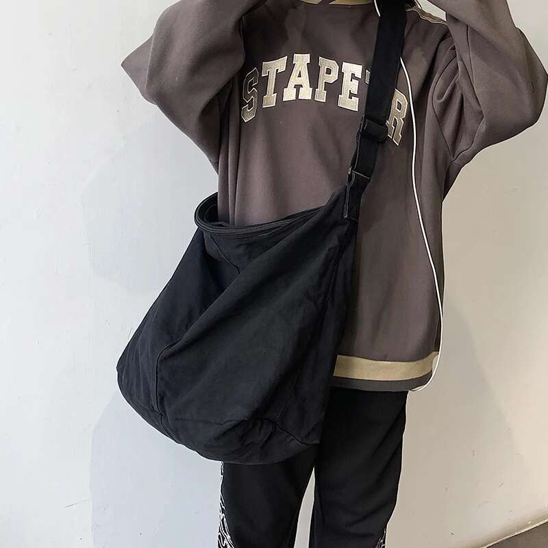New For Women Canvas Shoulder Bag Fashion Large Capacity Handbags Female Casual Travel Soft Crossbody Bags