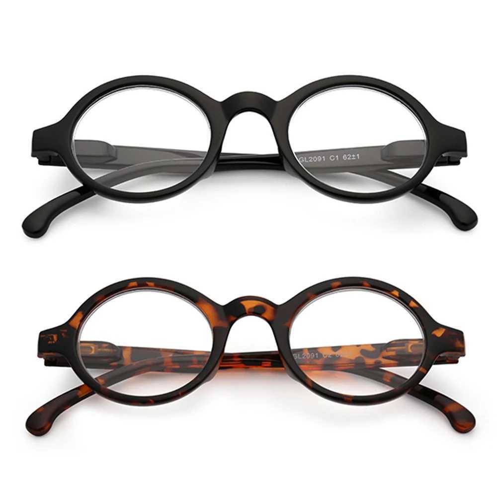JM Round Reading Glasses Spring Hinge Readers Men Women Reading Glasses W250513