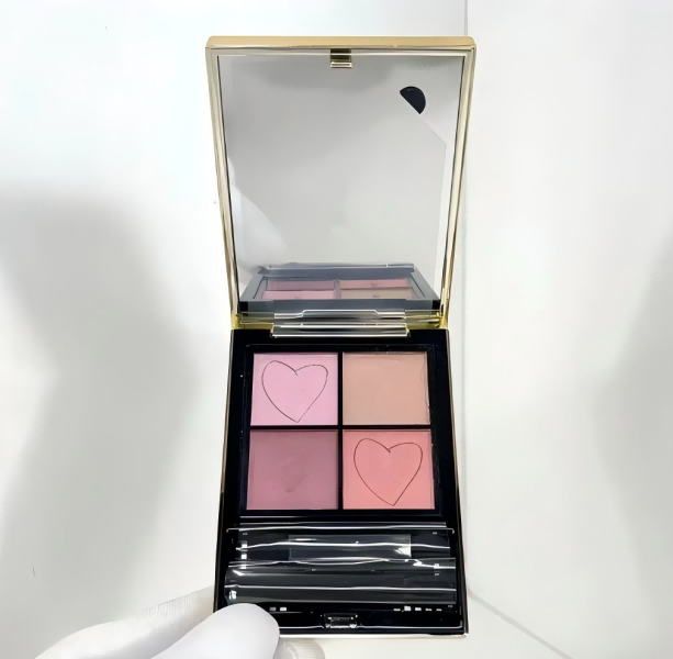 2025 New Brand Couture Mini Clutch Makeup Macaron gradient Eye shadow 4 Colors Matte Eyeshadow shadows palette with brush