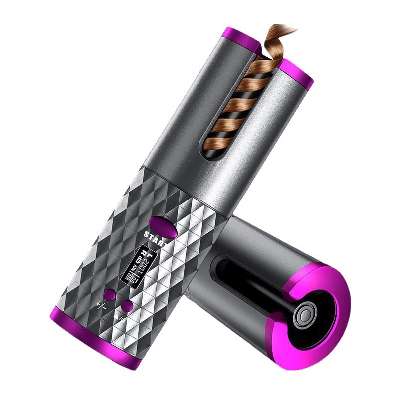 Wireless Charging Curling Iron Electric Hair Curler Automatic Non-Ironing Lazy Hair Styling Godsend