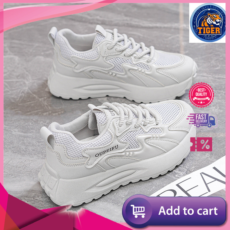 Ddmytiger Sports Shoes For Women Breathable Running Lightweight Non Slip Mesh Summer Dad Spring And Autumn Fashion Outdoor Shoes
