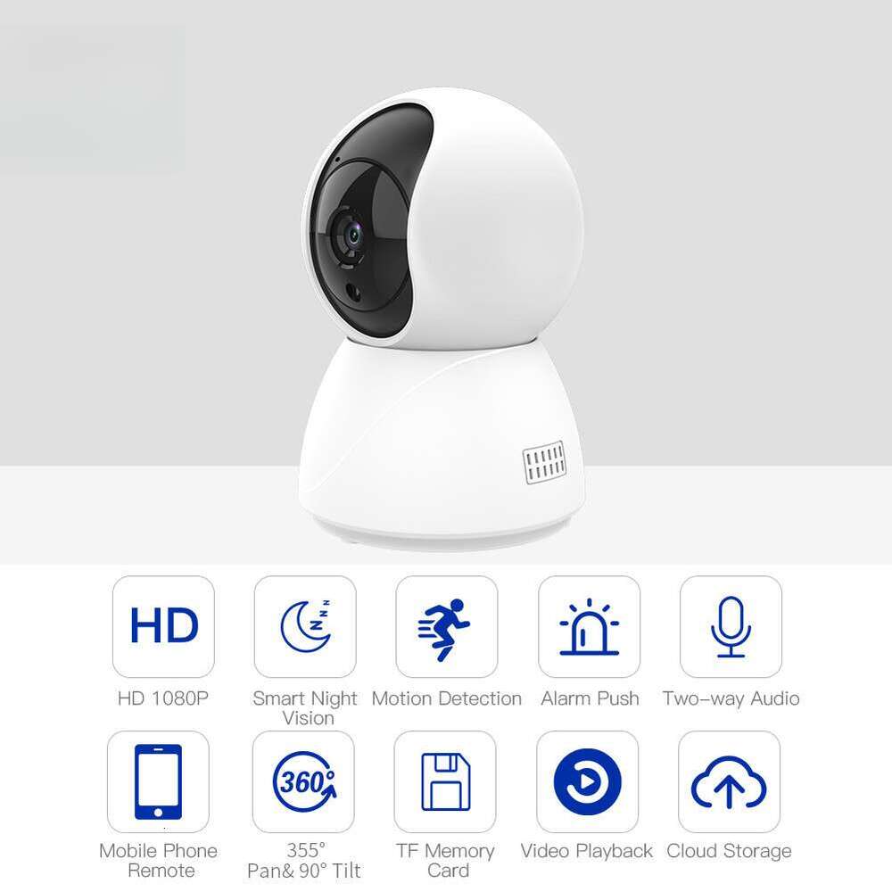WiFi indoor Yuntai surveillance camera intelligent 1080P home shake head HD camera