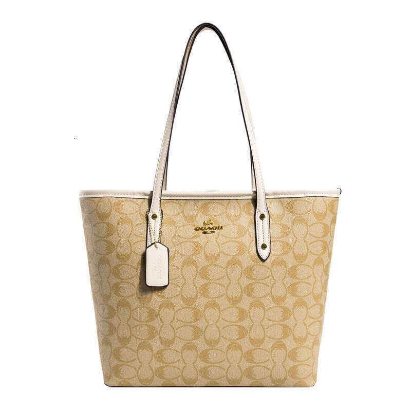 2025 Autumn/Winter New Handheld Large Capacity Tote One Shoulder Versatile Fashion Printed Shopping Style Women's Bag Travel