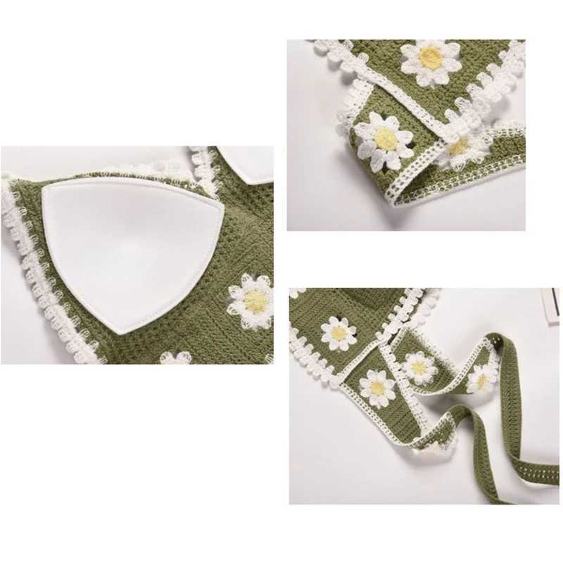 Fashion Summer Camis for Tank Tops Padded Knit Beach Halter Backless Bralette Casual Camis Corset Vest for Young Girl Wo H9ED M250513