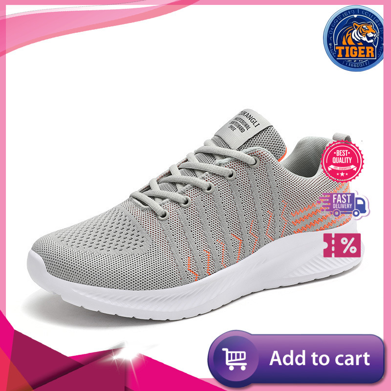 Ddmytiger Mesh Breathable Sports Soft Lightweight Running Men S Thick Sole Comfortable Casual Travel Shoes Outdoor Shoes