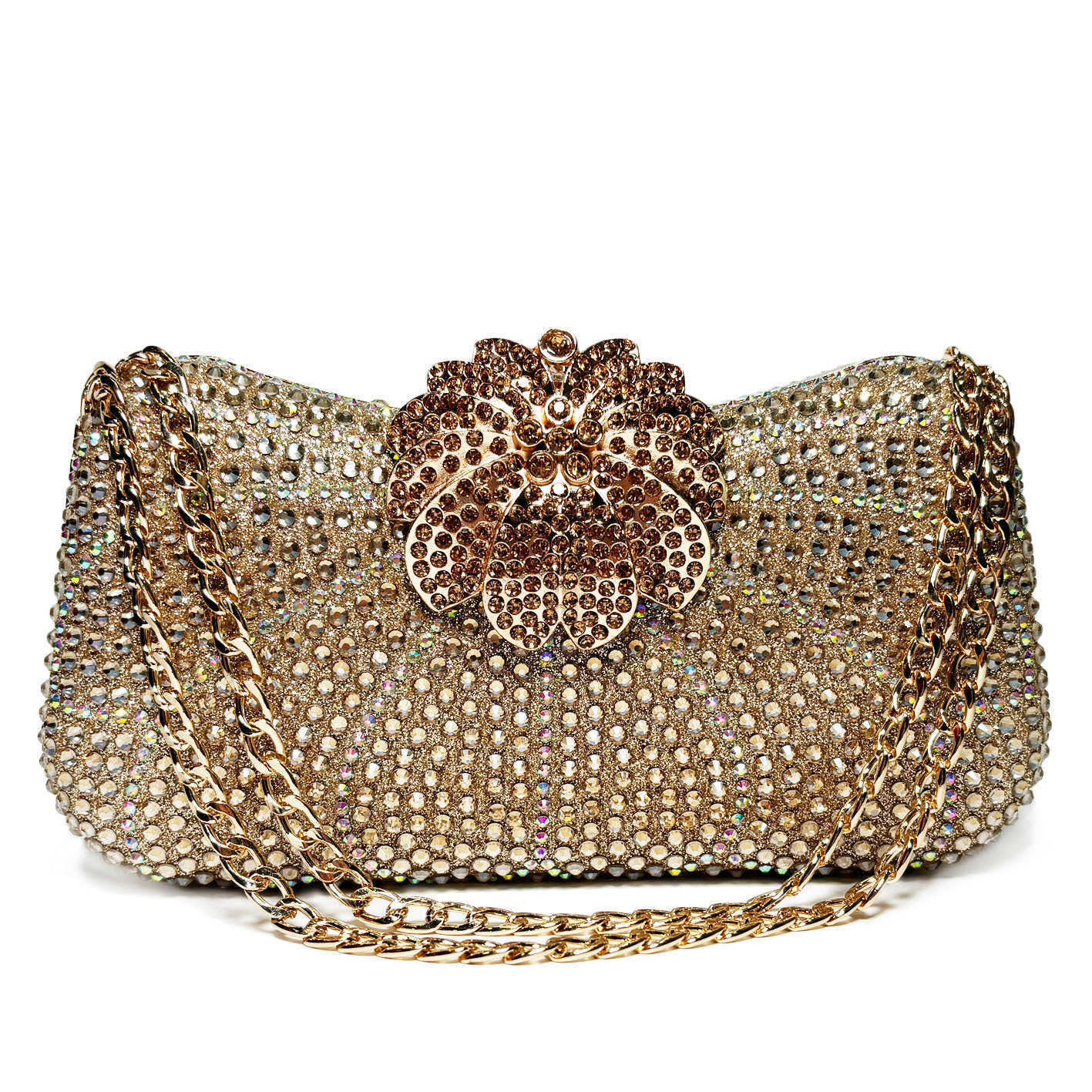 Sparkling Diamond Banquet Dress Versatile Luxury Handheld Shoulder Bag for Women