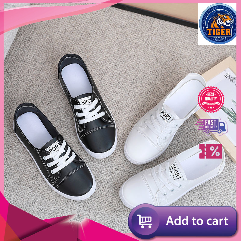 Ddmytiger New White Women S Korean Edition Comfortable And Versatile Lightweight Soft Soled Single Casual Anti Slip Flat Bottom Shoes Outdoor Shoes