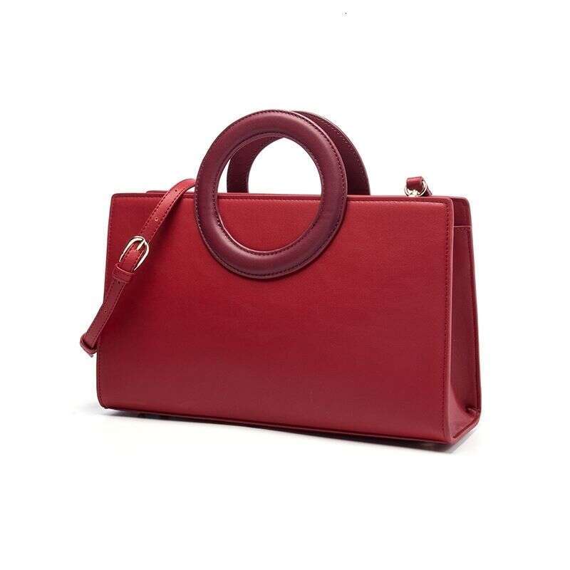Bridal red elegant bridesmaid zipper new hand-held crossbody shoulder bag outdoor wedding bag