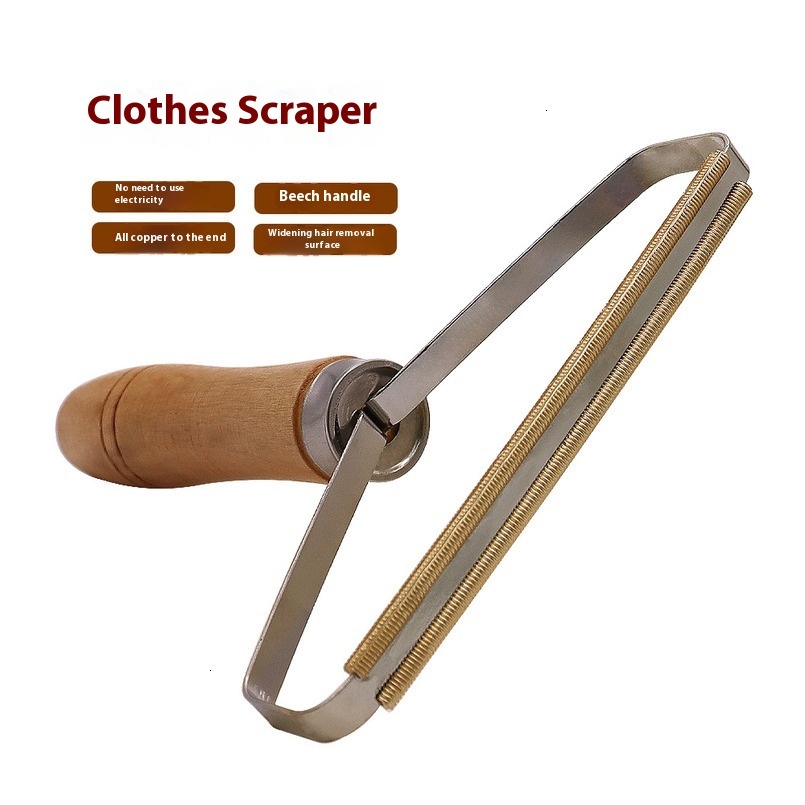 Pet Supplies Dog Grooming Wooden Handle Pet Cleaner Products Carpet Scraper Cat Brush Hair Removal Tool