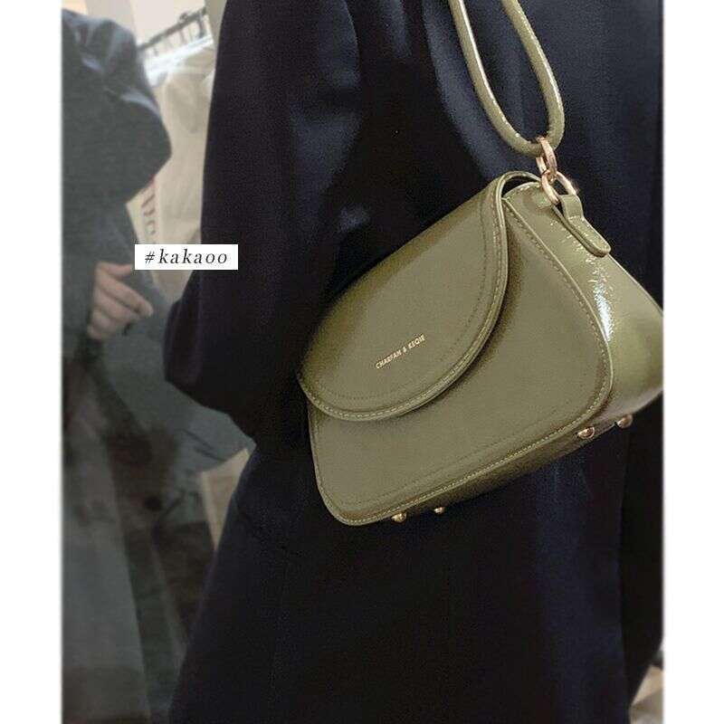 Women's 2025 new trendy and fashionable underarm with niche texture small square bag versatile ins single shoulder crossbody bag