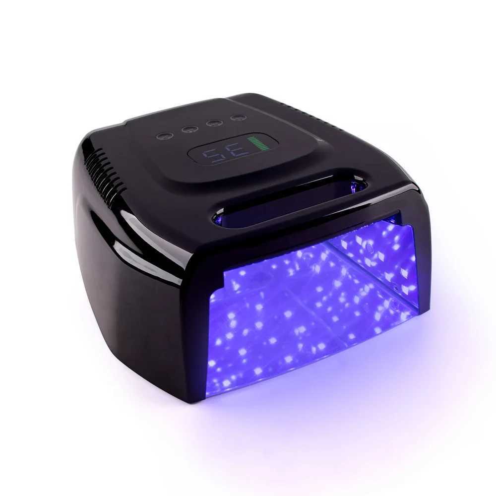 NEW Arrival 96W Rechargeable Nail Lamp Wireless Gel Polish Dryer Manicure Machine UV Light for Nails Cordless Nail UV LED Lamp W250513