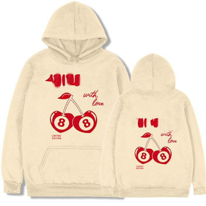 Cute Ladies Hoodies Fashionable Letter Print Pullover Lightweight Hooded Sweatshirt for Women and Men Stylish Hoodie Womens Casual Top L25101802QO