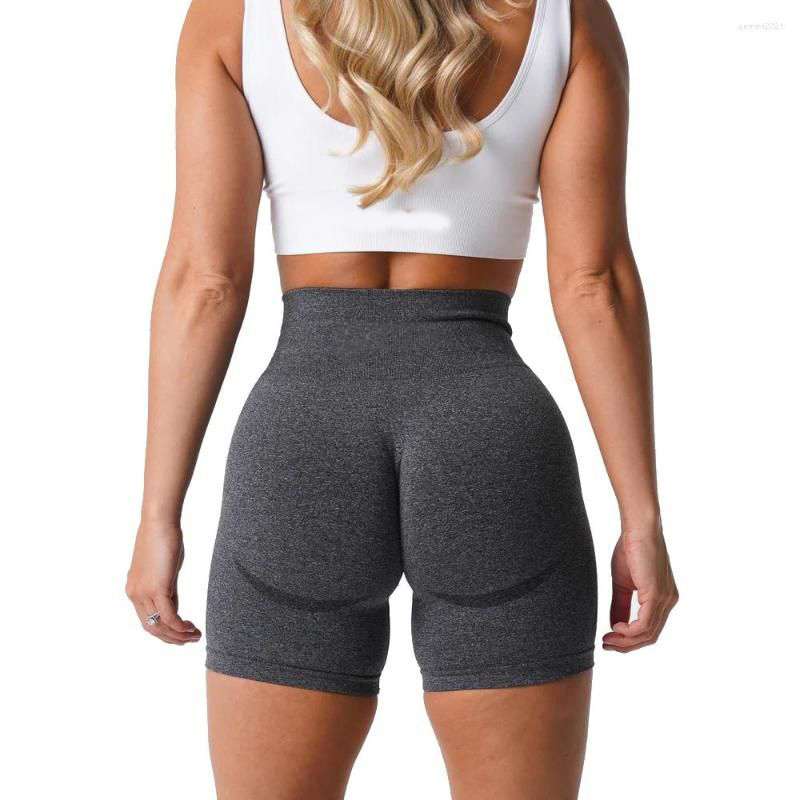 Active Shorts Women's Seamless High Waist Smile Contour Cycling Gym Yoga Workout Casual Sports