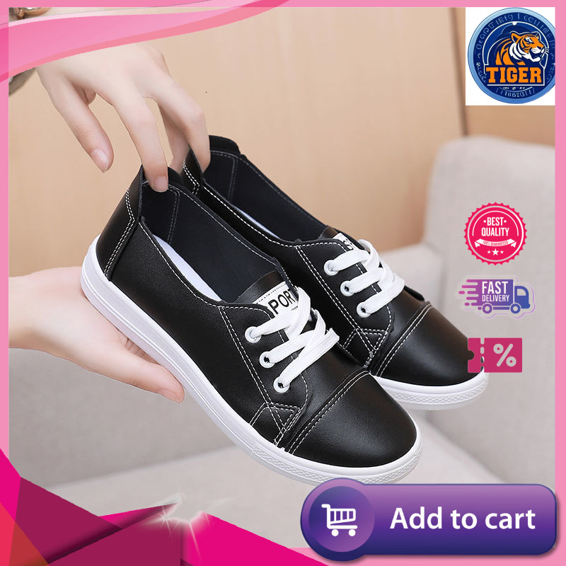 Ddmytiger New White Women S Korean Edition Comfortable And Versatile Lightweight Soft Soled Single Casual Anti Slip Flat Bottom Shoes Outdoor Shoes